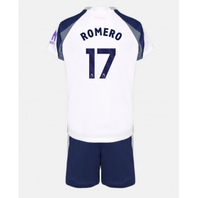 Baby Fußballbekleidung Tottenham Hotspur Cristian Romero #17 Heimtrikot 2025-26 Kurzarm (+ kurze hosen)